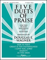 Five Duets of Praise Handbell sheet music cover